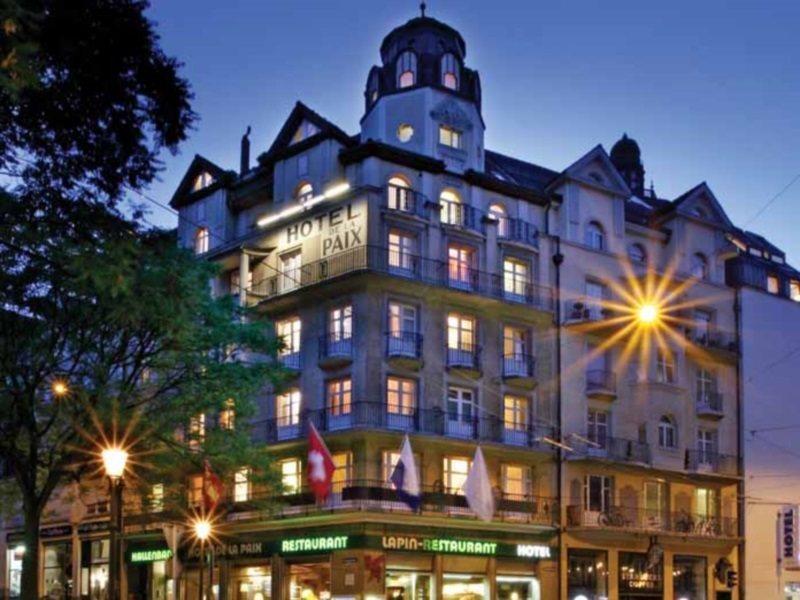 Hotel De La Paix Lucerne Amenities photo